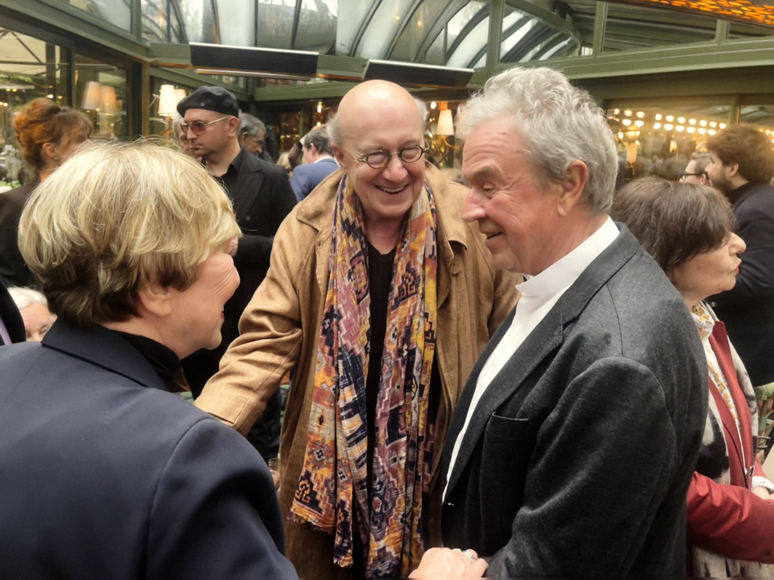 Julia Kristeva, Olivier Betourné, Antoine Gallimard, Colette Fellous, 
Au fond: Nathalie Léger, G.K. Galabov