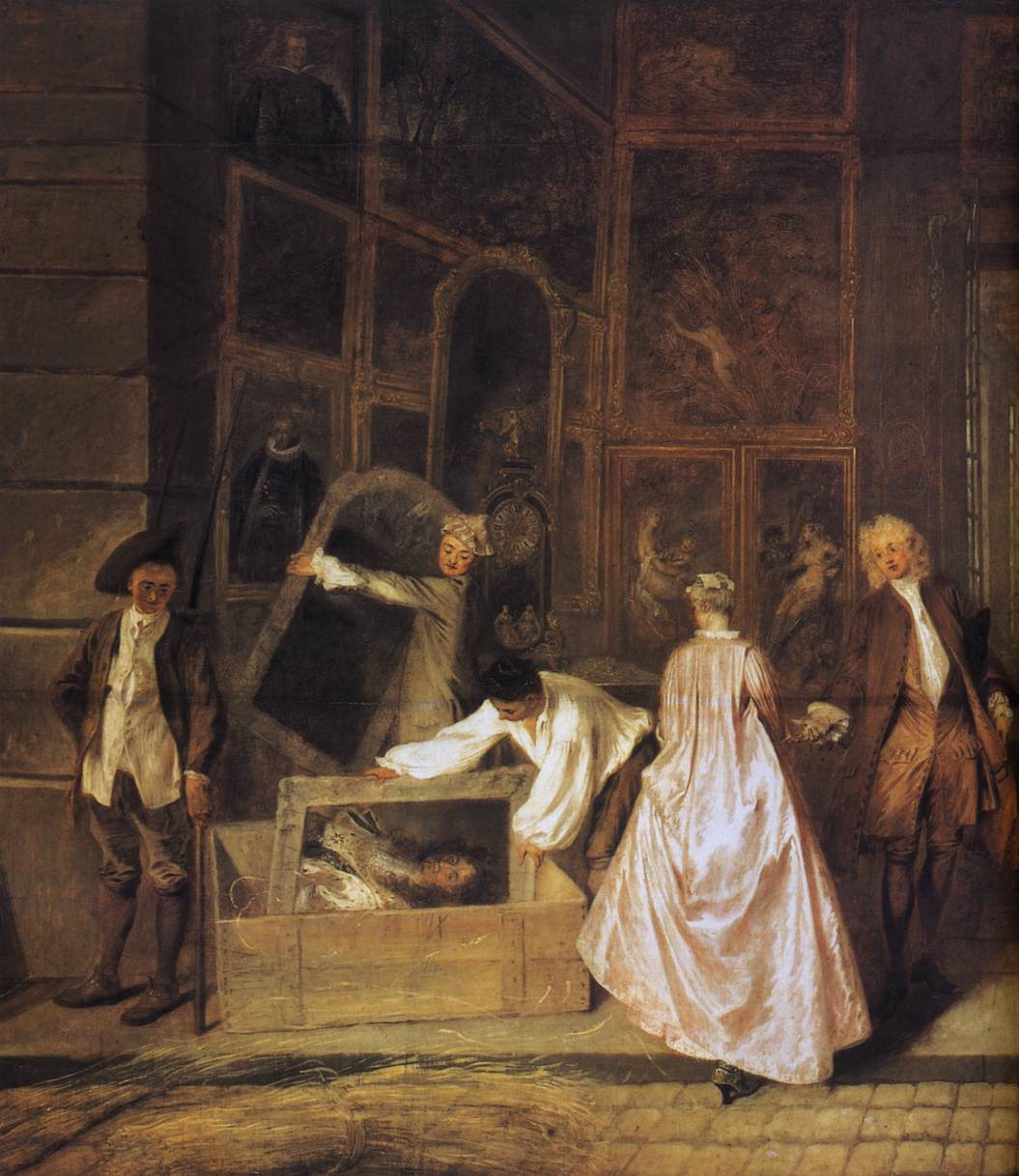 Watteau, L'Enseigne de Gersaint 1720