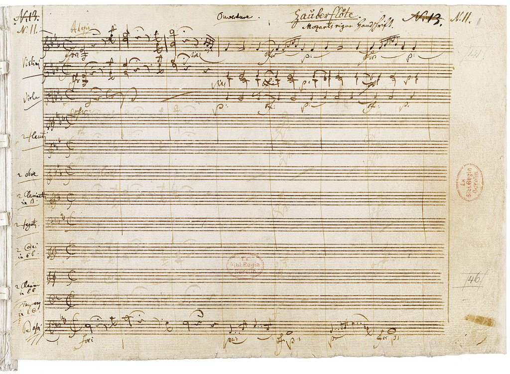 Mozart (manuscrit)