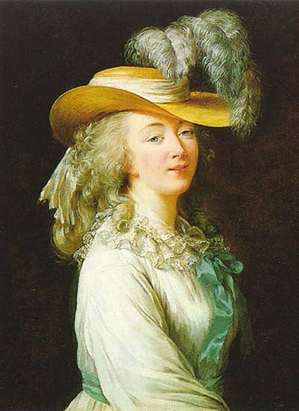 Madame du Barry, portrait par Élisabeth Vigée Le Brun, 1781