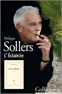 Philippe Sollers, photo Sophie Zhang, Gallimard